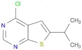 4-CHLORO-6-ISOPROPYL-THIENO[2,3-D]PYRIMIDINE