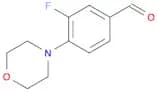 3-Fluoro-4-(N-morpholino)-benzaldehyde