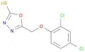 5-((2,4-Dichlorophenoxy)methyl)-1,3,4-oxadiazole-2-thiol