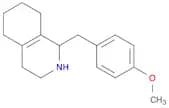 1,2,3,4,5,6,7,8-octahydro-1-[(4-methoxyphenyl)methyl]isoquinoline