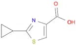 4-Thiazolecarboxylicacid,2-cyclopropyl-(9CI)