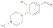 3-BROMO-4-(4-METHYL-PIPERAZIN-1-YL)-BENZALDEHYDE