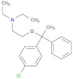 2-(1-(4-Chlorophenyl)-1-phenylethoxy)-N,N-diethylethanamine