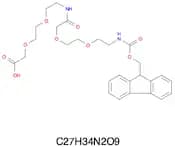 Fmoc-o2oc-o2oc-oh