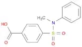 4-[methyl(phenyl)sulfamoyl]benzoic acid