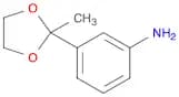 3-(2-Methyl-1,3-dioxolan-2-yl)aniline