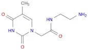 N-(2-Aminoethyl)-2-(5-methyl-2,4-dioxo-3,4-dihydropyrimidin-1(2H)-yl)acetamide