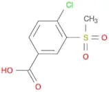 4-chloro-3-methylsulfonyl-benzoic acid