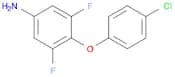 4-(4-Chlorophenoxy)-3,5-difluoroaniline