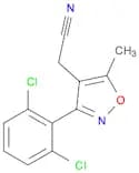 2-(3-(2,6-Dichlorophenyl)-5-methylisoxazol-4-yl)acetonitrile