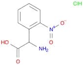2-Amino-2-(2-nitrophenyl)acetic acid HCl