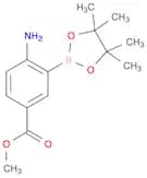 2-Amino-5-(methoxycarbonyl)phenylboronic acid pinacol ester