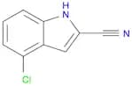 4-Chloro-1H-indole-2-carbonitrile