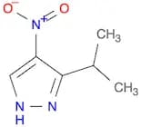 1H-​Pyrazole, 3-​(1-​methylethyl)​-​4-​nitro-