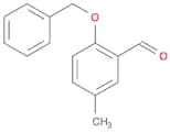 5-Methyl-2-(phenylmethoxy)benzaldehyde