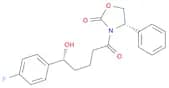 (S)-3-((R)-5-(4-Fluorophenyl)-5-hydroxypentanoyl)-4-phenyloxazolidin-2-one
