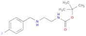 tert-Butyl (2-((4-fluorobenzyl)amino)ethyl)carbamate