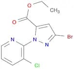 Ethyl 3-bromo-1-(3-chloropyridin-2-yl)-1H-pyrazole-5-carboxylate