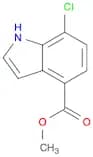 METHYL 7-CHLOROINDOLE-4-CARBOXYLATE