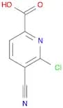 6-Chloro-5-cyanopicolinic acid