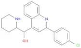 2-(4-Chlorophenyl)-a-2-piperidinyl-4-quinolinemethanol