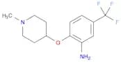 2-(1-METHYLPIPERIDIN-4-YLOXY)-5-(TRIFLUOROMETHYL)BENZENAMINE