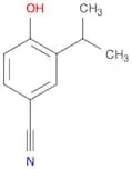 Benzonitrile, 4-hydroxy-3-(1-methylethyl)- (9CI)