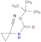 Carbamic acid, (1-cyanocyclopropyl)-, 1,1-dimethylethyl ester (9CI)