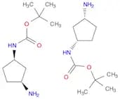 Carbamic acid, [(1R,3S)-3-aminocyclopentyl]-, 1,1-dimethylethyl ester, rel-