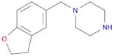 1-[(2,3-Dihydro-5-benzofuryl)methyl]piperazine