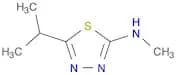 1,3,4-Thiadiazol-2-amine,  N-methyl-5-(1-methylethyl)-