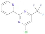 4-Chloro-2-(pyridin-2-yl)-6-(trifluoromethyl)pyrimidine