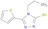 4-Propyl-5-thien-2-yl-4H-1,2,4-triazole-3-thiol