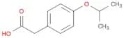 4-(1-METHYLETHOXY)-BENZENEACETIC ACID