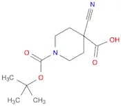N-Boc-4-cyanopiperidine-4-carboxylic acid/1-(tert-butoxycarbonyl)-4-cyanopiperidine-4-carboxylic a…