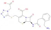 (6R,7R)-7-{2-[2-(aminomethyl)phenyl]acetamido}-3-({[1-(carboxymethyl)-1H-1,2,3,4-tetrazol-5-yl]sul…
