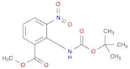 Benzoic acid, 2-[[(1,1-dimethylethoxy)carbonyl]amino]-3-nitro-methyl ester