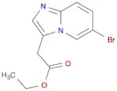 Ethyl 2-(6-bromo-imidazo[1,2-a]pyridin-3-yl)acetate