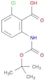 2-{[(tert-butoxy)carbonyl]amino}-6-chlorobenzoic acid