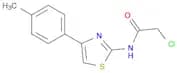 2-Chloro-n-[4-(4-methylphenyl)-1,3-thiazol-2-yl]acetamide