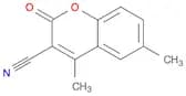 4,6-dimethyl-2-oxo-2H-chromene-3-carbonitrile