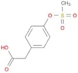 4-[(Methylsulfonyl)oxy]-benzeneacetic acid