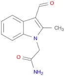 2-(3-Formyl-2-methyl-1H-indol-1-yl)acetamide