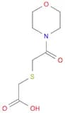 2-((2-Morpholino-2-oxoethyl)thio)acetic acid