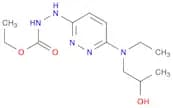 Hydrazinecarboxylic acid, 2-[6-[ethyl(2-hydroxypropyl)amino]-3-pyridazinyl]-, ethyl ester