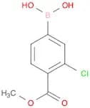 (3-CHLORO-4-METHOXYCARBONYL)BENZENEBORONIC ACID