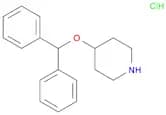 4-Diphenylmethoxypiperidine, HCl