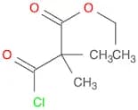 2-Chlorocarbonyl-2-methyl-propionic acid ethyl ester