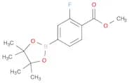 Methyl 2-fluoro-4-(4,4,5,5-tetramethyl-1,3,2-dioxaborolan-2-yl)benzoate