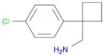 [1-(4-Chlorophenyl)cyclobutyl]methanamine